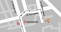 Схема проезда в АрендаАвто-югр